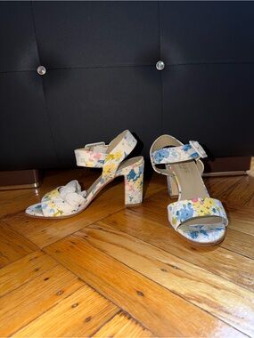 HOBBs London Floral Block Heel Sandals for Women